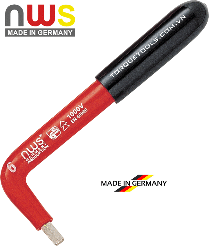 luc giac chu t cach dien nws 2018-10-220, nws insulated t-hand wrench 2018-10-220