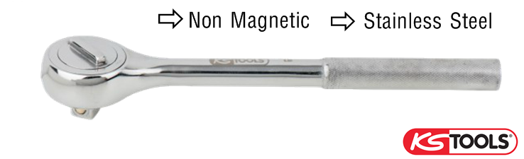 TAY VẶN INOX KS TOOLS 964.1248 - KS TOOLS INOX REVERSIBLE 964.1248