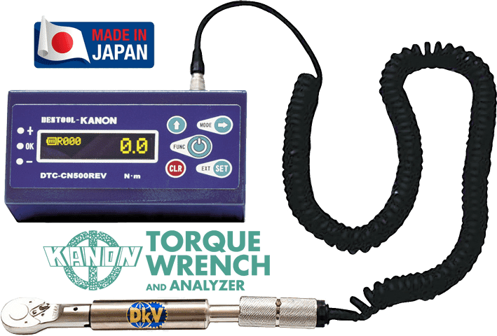 Cờ lê lực điện tử Kanon DTC-CN500REV , Kanon data output digital torque wrench DTC-CN500REV