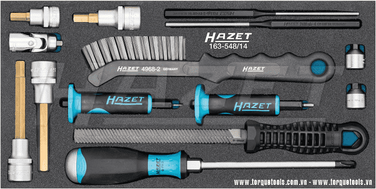 Khay dụng cụ Hazet 163-548/14, Hazet plastic foam inserts 163-548/14