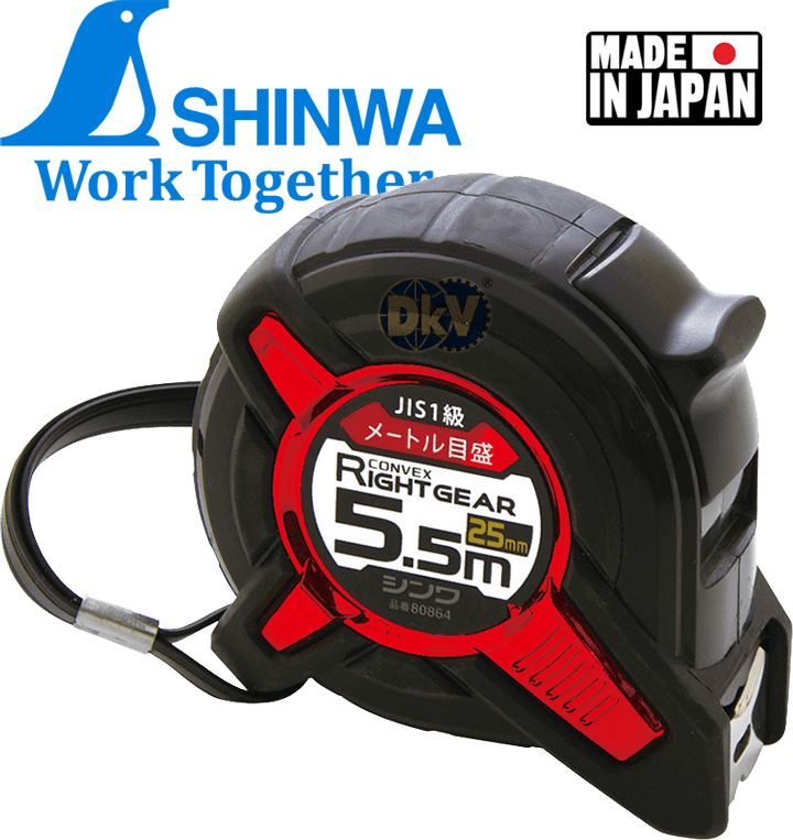 Thước cuộn dây Shinwa 80864, Shinwa tape measure 80864