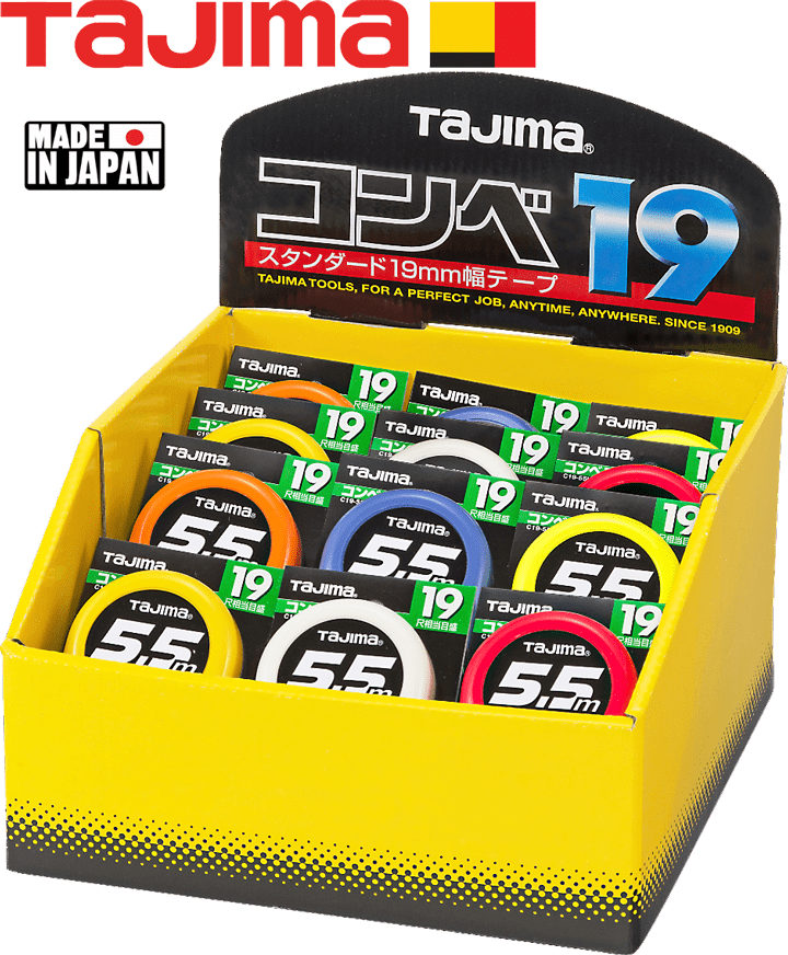 Thước cuộn dây Tajima C19-55KS , Tajima tape measure C19-55KS