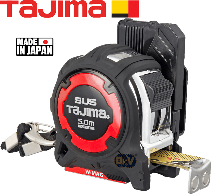 Thước cuộn dây Tajima GASFGSLWM25-50, Tajima tape measure GASFGSLWM25-50