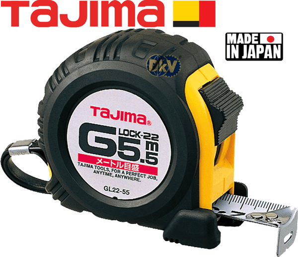 Thước cuộn dây Tajima GL22-55BL, Tajima tape measure GL22-55BL