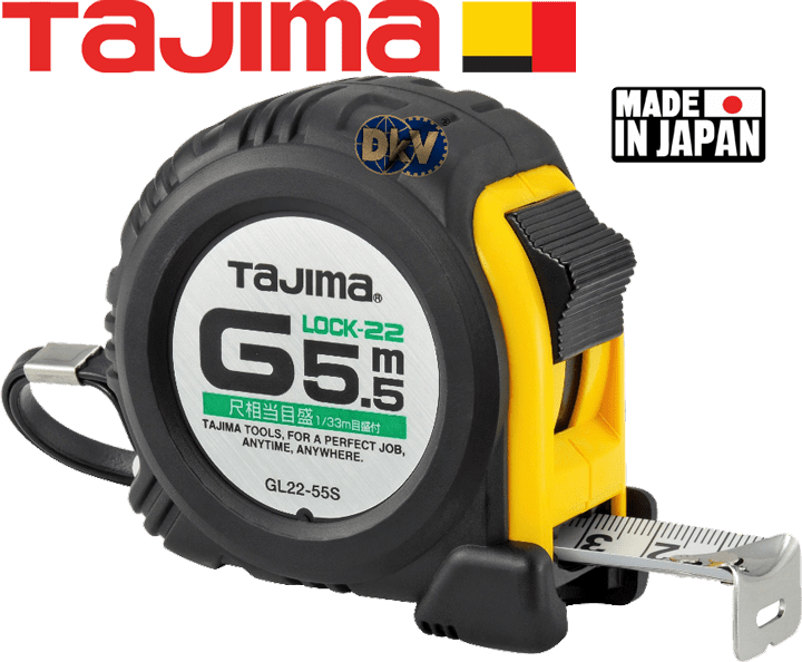 Thước cuộn dây Tajima GL22-55SBL , Tajima tape measure GL22-55SBL 