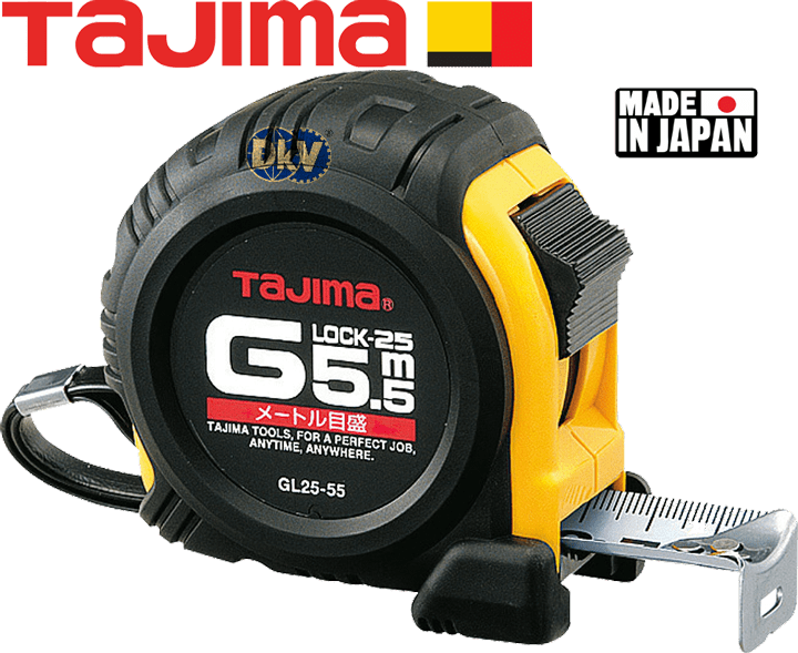Thước cuộn dây Tajima GL25-55BL, Tajima tape measure GL25-55BL