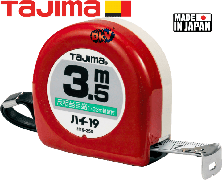 Thước cuộn dây Tajima H1935SBL, Tajima tape measure H1935SBL