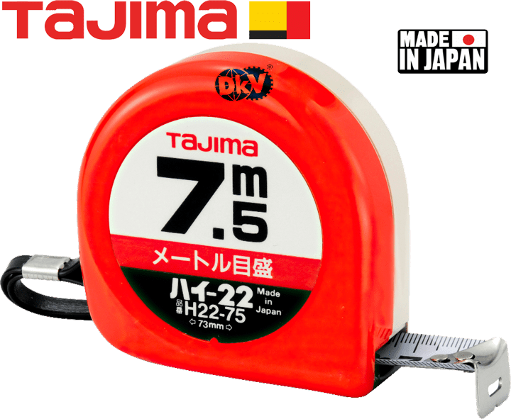 Thước cuộn dây Tajima H22-75BL , Tajima tape measure H22-75BL