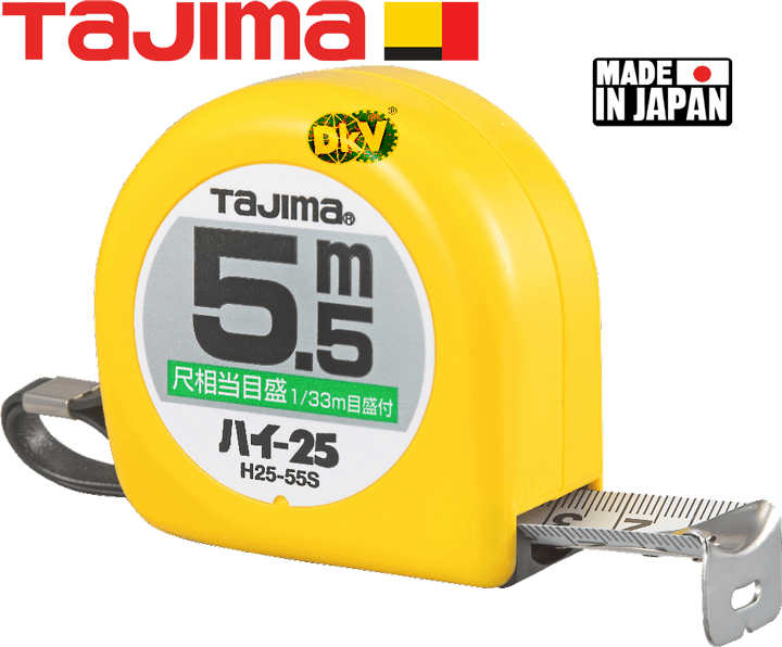 Thước cuộn dây Tajima H2555SBL , Tajima tape measure H2555SBL
