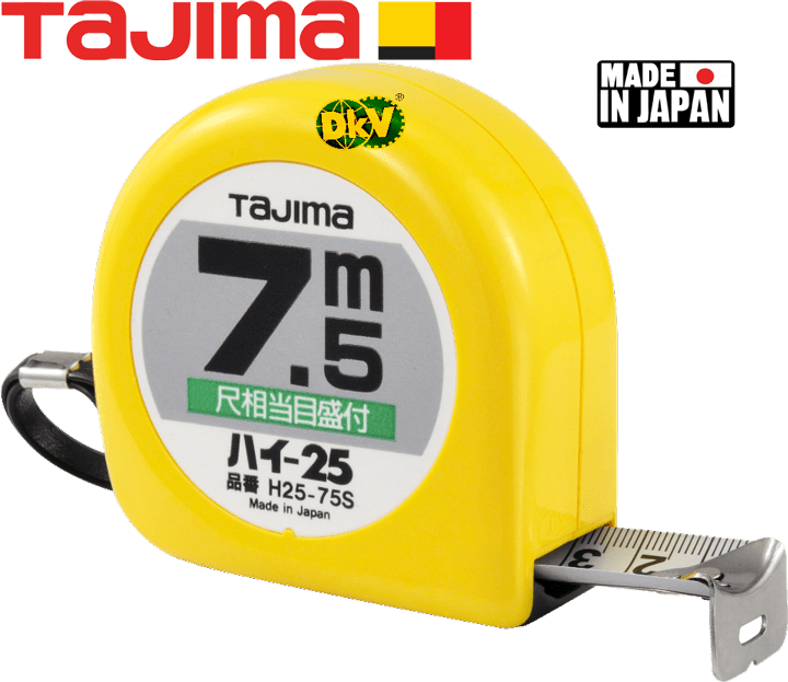 Thước cuộn dây Tajima H2575SBL , Tajima tape measure H2575SBL