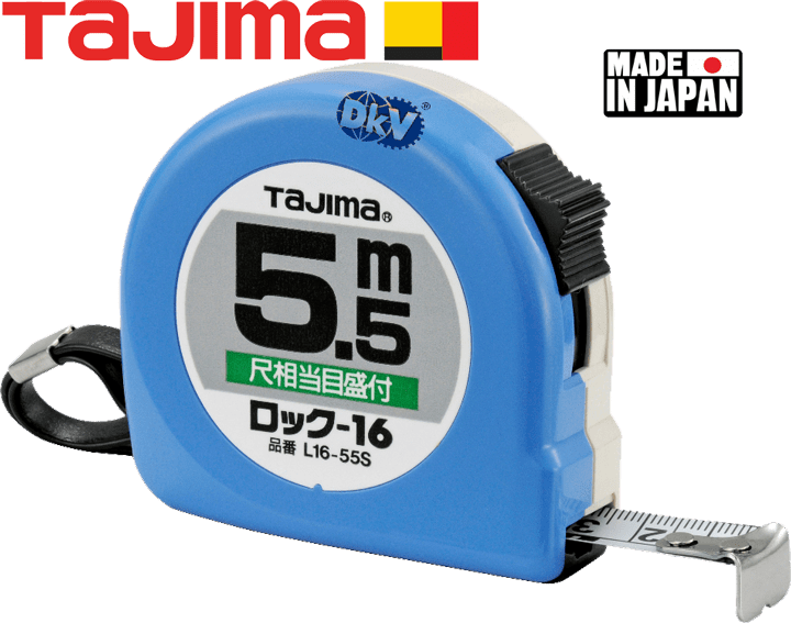 Thước cuộn dây Tajima L1655SBL , Tajima tape measure L1655SBL 