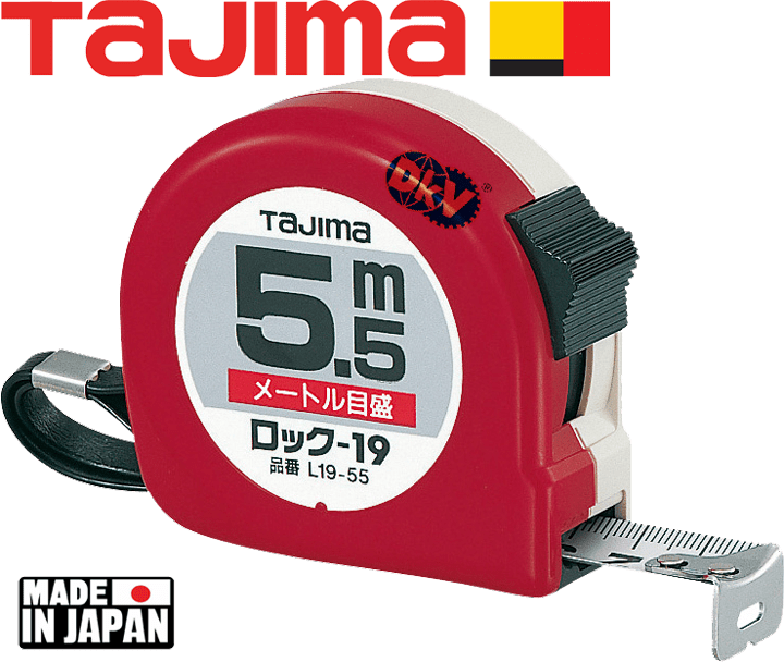 Thước cuộn dây Tajima L19-55BL , Tajima tape measure L19-55BL