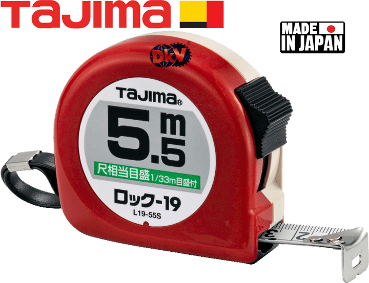 Thước cuộn dây Tajima L19-55S , Tajima tape measure L19-55S