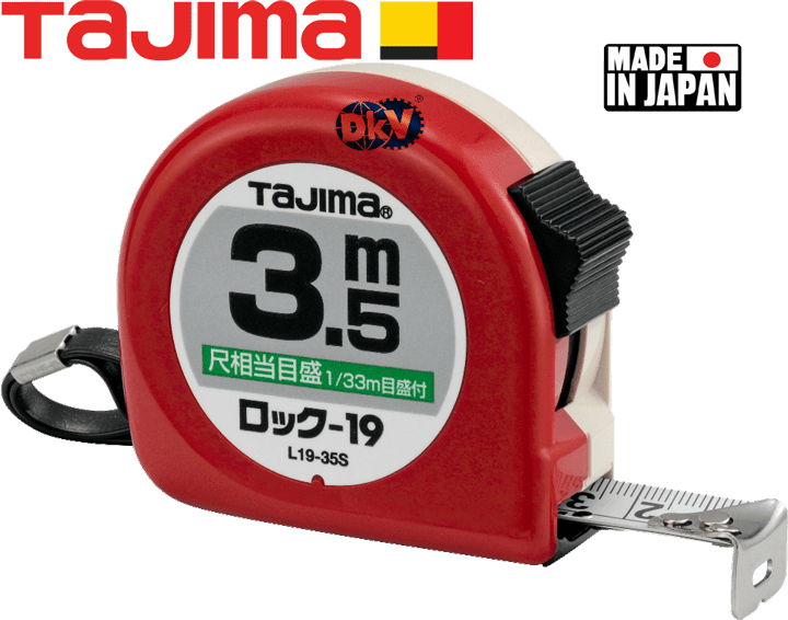 Thước cuộn dây Tajima L1935SBL, Tajima tape measure L1935SBL