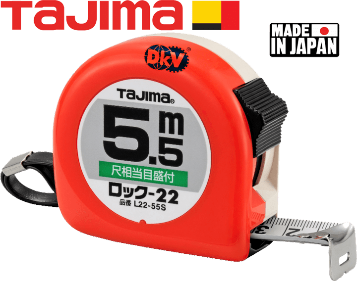 Thước cuộn dây Tajima L2255SBL, Tajima tape measure L2255SBL