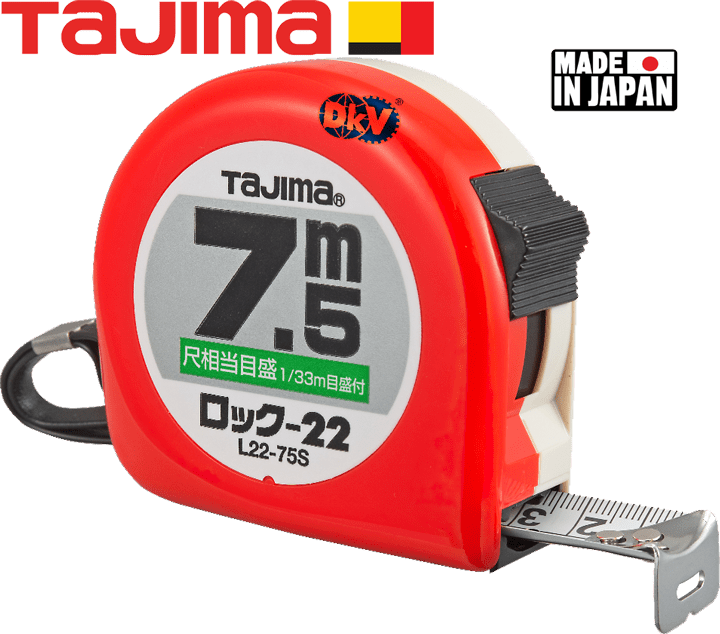 Thước cuộn dây Tajima L2275SBL , Tajima tape measure L2275SBL