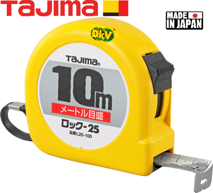 Thước cuộn dây Tajima L25100BL , Tajima tape measure L25100BL
