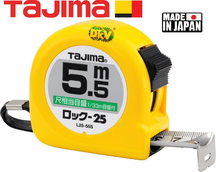 Thước cuộn dây Tajima L2555SBL , Tajima tape measure L2555SBL