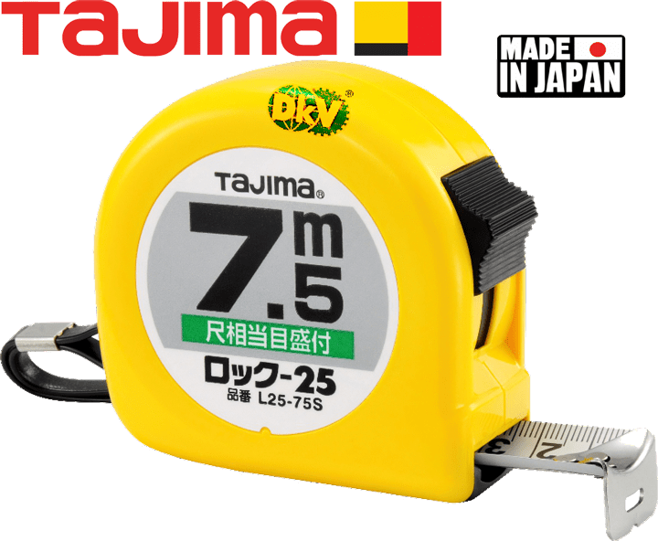 Thước cuộn dây Tajima L2575SBL, Tajima tape measure L2575SBL