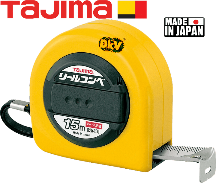 Thước cuộn dây Tajima R25-150BL, Tajima tape measure R25-150BL