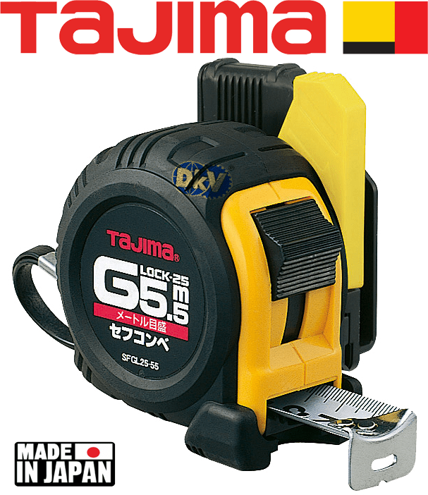 Thước cuộn dây Tajima SFGL25-55BL, Tajima tape measure SFGL25-55BL