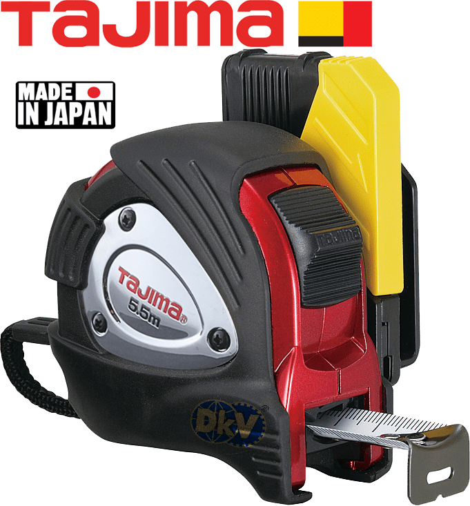 Thước cuộn dây Tajima SFGLP25-75BL, Tajima tape measure SFGLP25-75BL