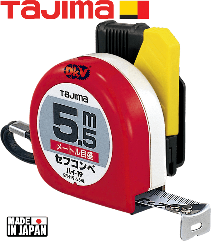Thước cuộn dây Tajima SFH19-55BL, Tajima tape measure SFH19-55BL
