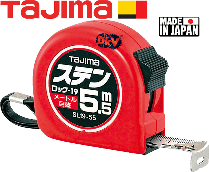 Thước cuộn dây Tajima SL19-5BL, Tajima tape measure SL19-5BL