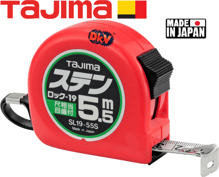 Thước cuộn dây Tajima SL19-55SBL , Tajima tape measure SL19-55SBL 