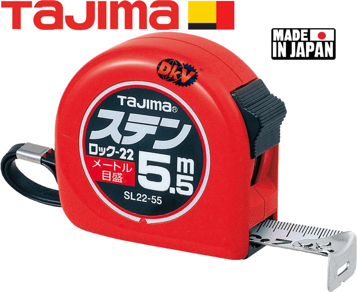 Thước cuộn dây Tajima SL22-55BL, Tajima tape measure SL22-55BL