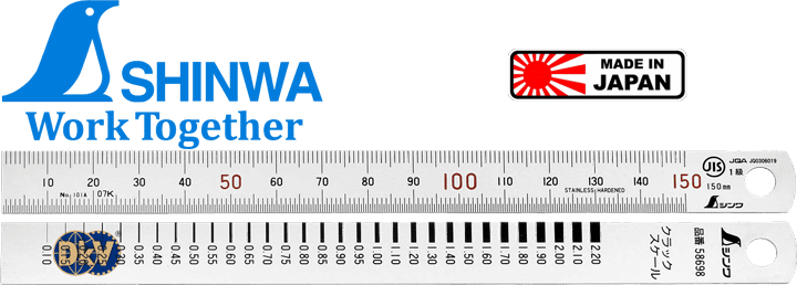 Thước thẳng Shinwa 29033, Shinwa rule 29033