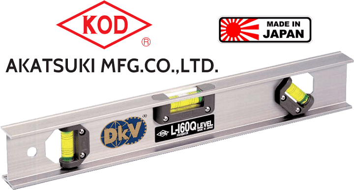 Thước thủy KOD L-160Q-230, KOD global level aluminium measure L-160Q-230