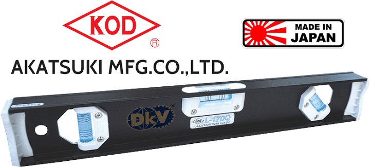 Thước thủy KOD L-170Q-150, KOD global level aluminium measure L-170Q-150