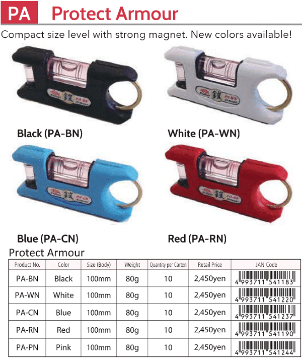Thước thủy KOD PA-BN, KOD protect armour level PA-BN