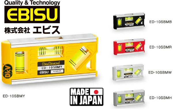 Thước thủy Ebisu ED-10SBMB, Ebisu mini level ED-10SBMB