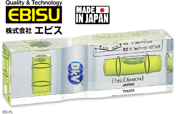 Thước thủy Ebisu ED-FL, Ebisu transparent level ED-FL