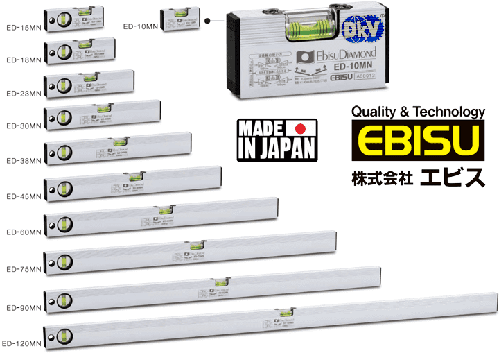 Thước thủy Ebisu ED-10MN, Ebisu basic level ED-10MN