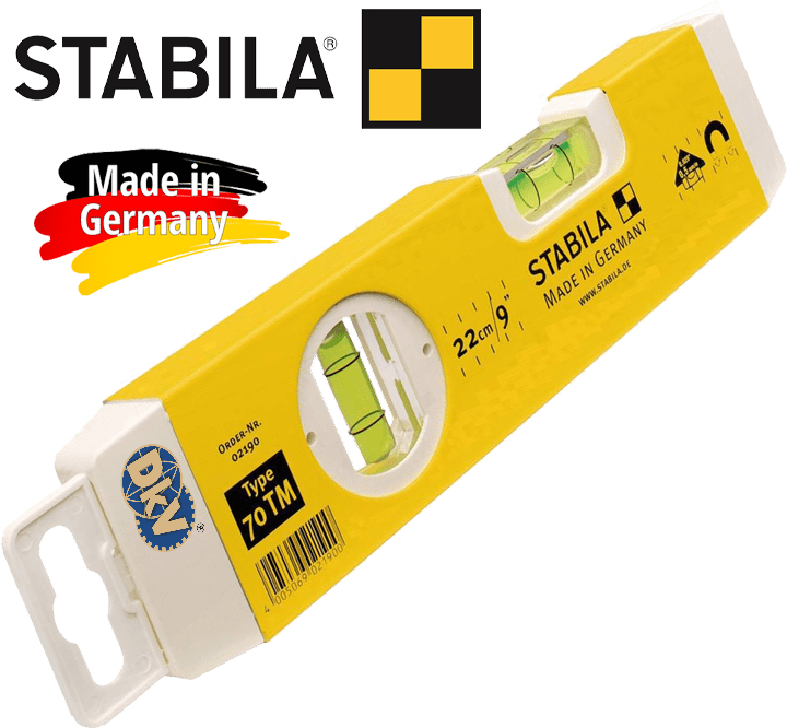 Thước thủy stabila 02190 , stabila handy level light measure 02190