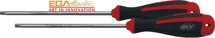 to vit 2 canh Titanium Egamaster 72071, Egamaster titanium slotted screwdriver 72071