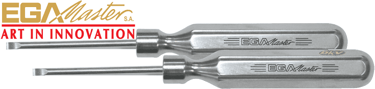 to vit 2 canh Titanium Egamaster 72193, Egamaster titanium slotted screwdriver 72193