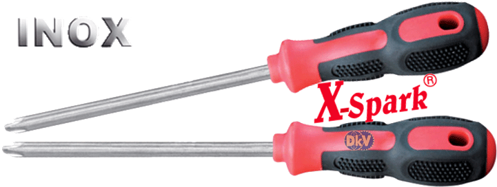 to vit 4 canh inox X-Spark 8202-1008 , X-Spark inox phillips screwdriver 8202-1008