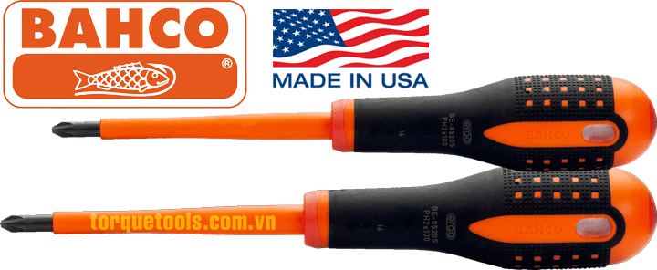 to vit cach dien 6 canh bahco be-8510S , bahco vde scewdriver be-8510S  