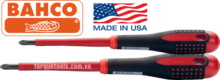 to vit cach dien 4 canh bahco BE-8610S , bahco vde scewdriver BE-8610S 