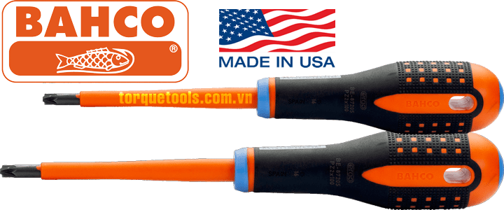 to vit cach dien 4 canh bahco BE-8710S , bahco vde scewdriver BE-8710S