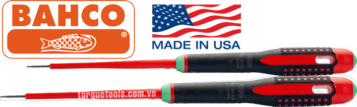 to vit cach dien 6 canh bahco be-8909S , bahco vde scewdriver be-8909S 