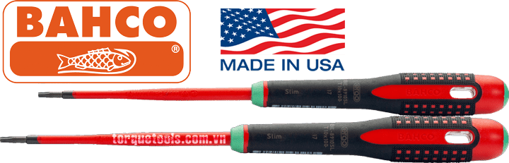to vit cach dien 6 canh bahco be-8920SL , bahco vde scewdriver be-8920SL 