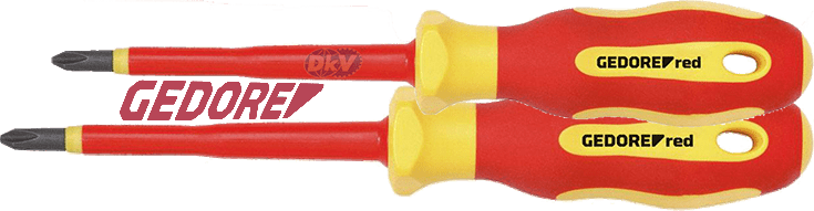 to vit cach dien 2 canh gedore red r39200219 , gedore red vde screwdriver r39200219