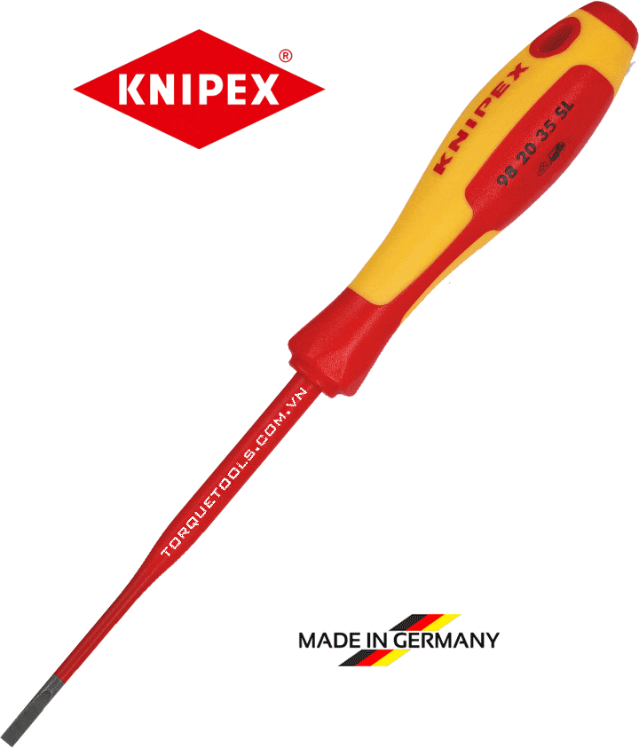 to vit cach dien knipex 98 20 10, to vit cach dien 2 canh knipex 98 20 10