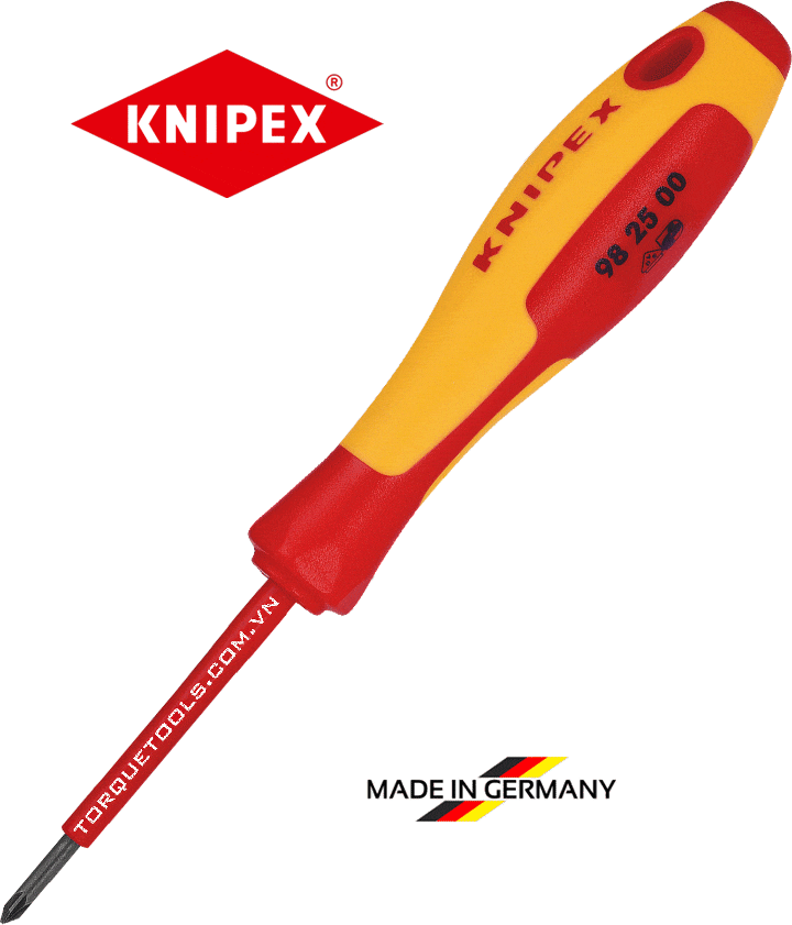 to vit cach dien knipex 98 25 00, to vit cach dien 4 canh knipex 98 25 00