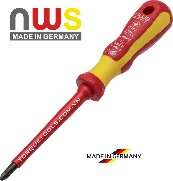to vit cach dien nws 0126-pz2-100, to vit cach dien 4 canh nws 0126-pz2-100